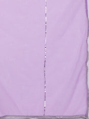 Lavender printed  Readymade lehenga choli with dupatta