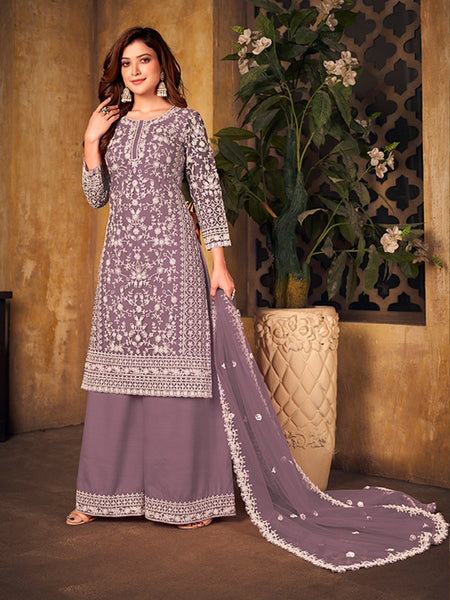 Light Green Palazzo Suits - Buy Salwar Suit for women & girls Online |  lovelyweddingmall.com