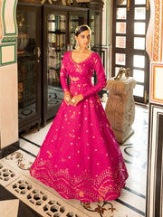 Rani Cotton Designer Gown - Inddus.com