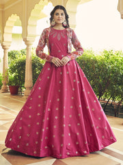 Rani Cotton Wedding Gown - Inddus.com