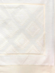 Red & White Banarasi Art Silk & Net Traditional Saree - inddus-us
