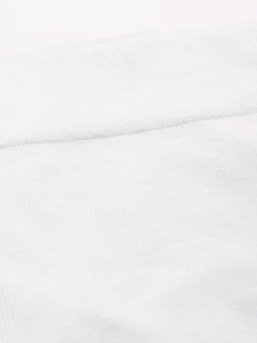 White Knitted Saree Shapewear - inddus-us
