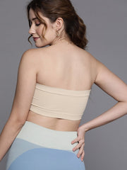 WOMEN BEIGE BANDEAU BRA - Inddus.com