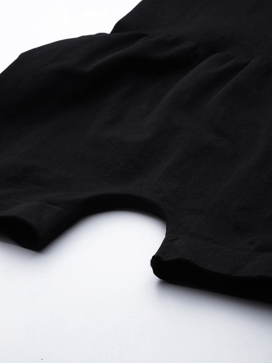 WOMEN BLACK SOLID CAMISOLE BODYSUIT SHAPEWEAR - Inddus.com