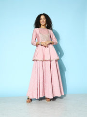 Women Embroidered Ethnic Dress - Inddus.com