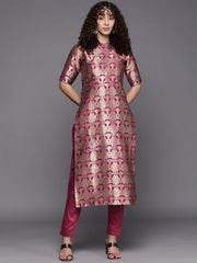 Women Floral Kurta with Trousers - Inddus.com