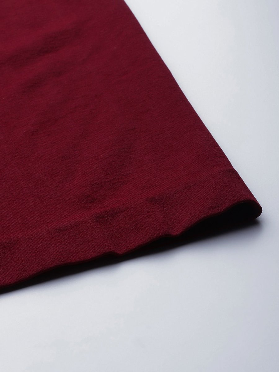 WOMEN MAROON SLIMMING SKIRT SHAPEWEAR - Inddus.com