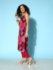Women Printed Kurta with Trousers & Dupatta - Inddus.com