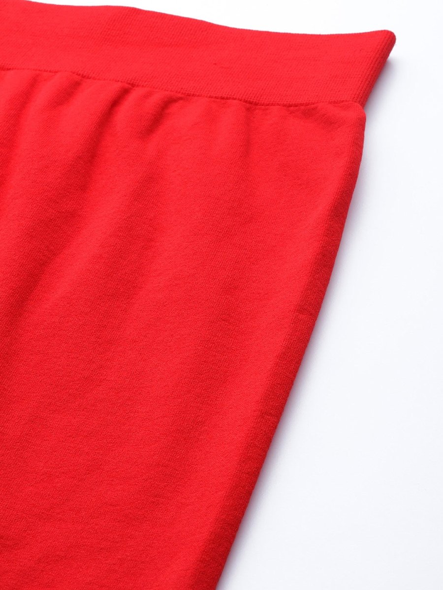 WOMEN RED SLIMMING SKIRT SHAPEWEAR - Inddus.com