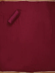 Woven Design Zari Organza Unstitched Dress Material - Inddus.com
